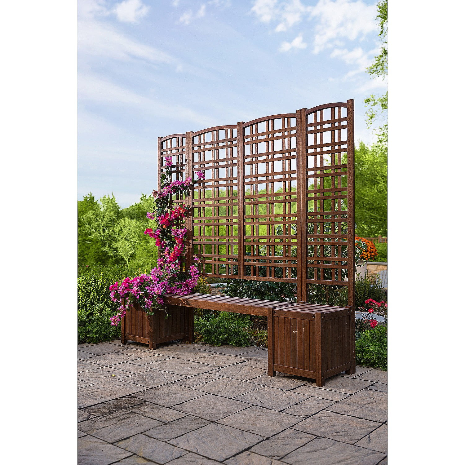 Evergreen Large Outdoor Eucalyptus Privacy Trellis
