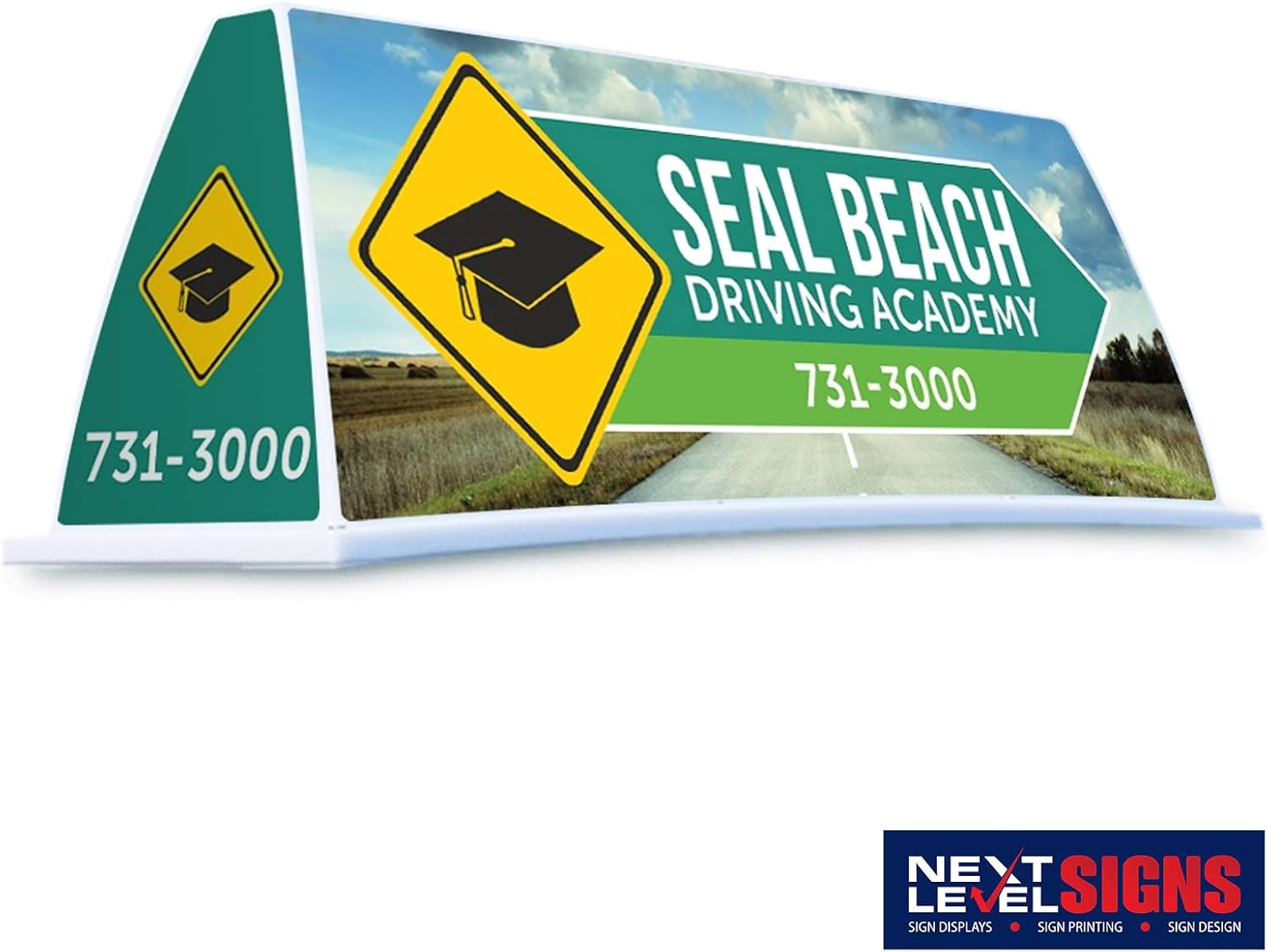 Next Level Signs Blank Car Top Lighted Signs (Medium)