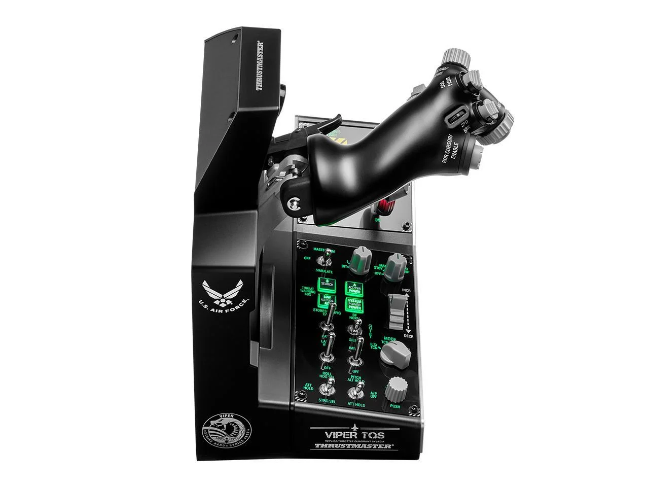 ThrustMaster Viper TQS Mission Pack - Throttle - 64 buttons - wired - for PC