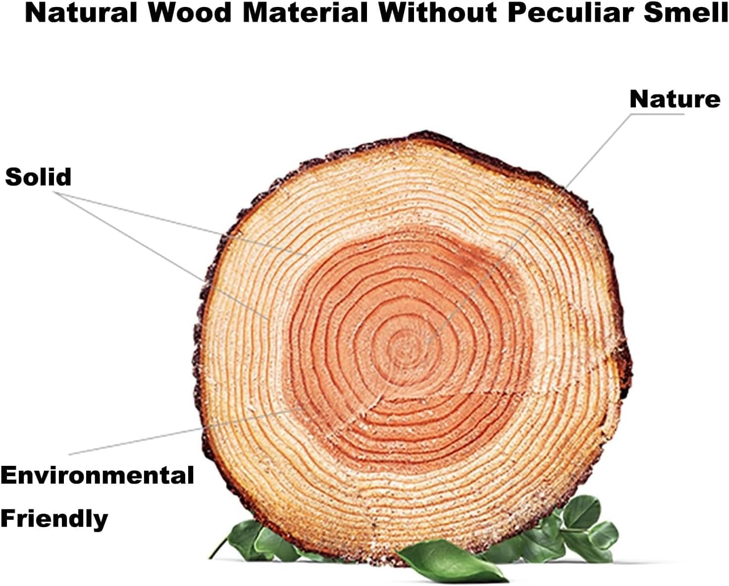 Tree Bench Wrap Around Tree Bench - Wooden Outdoor Curved Bench Semicircular Curved Garden Bench for Park Yard Patio Deck Lawn, Bearing Capacity MAX 550Lbs