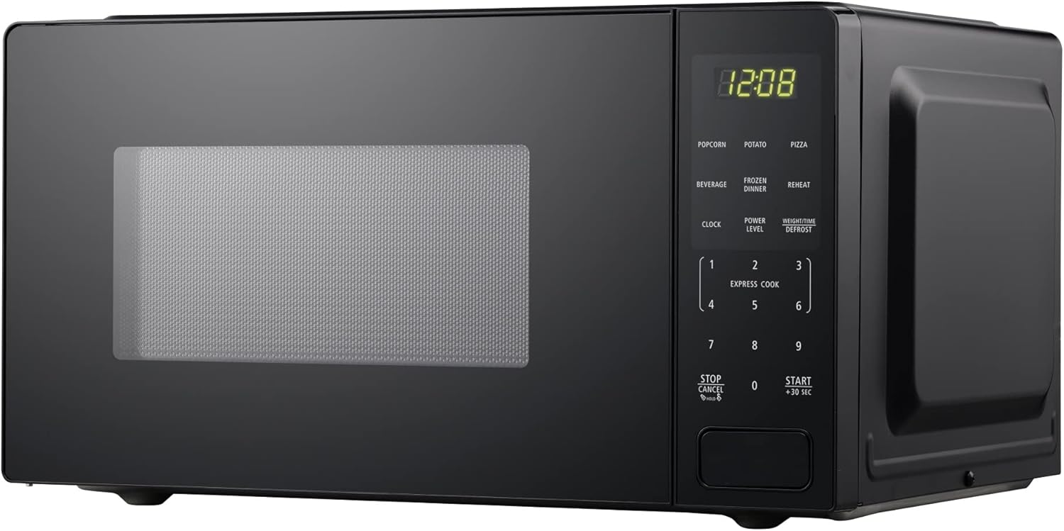 Mainstays 1.1 cu. ft. Countertop Microwave Oven, 1000 Watts, Black