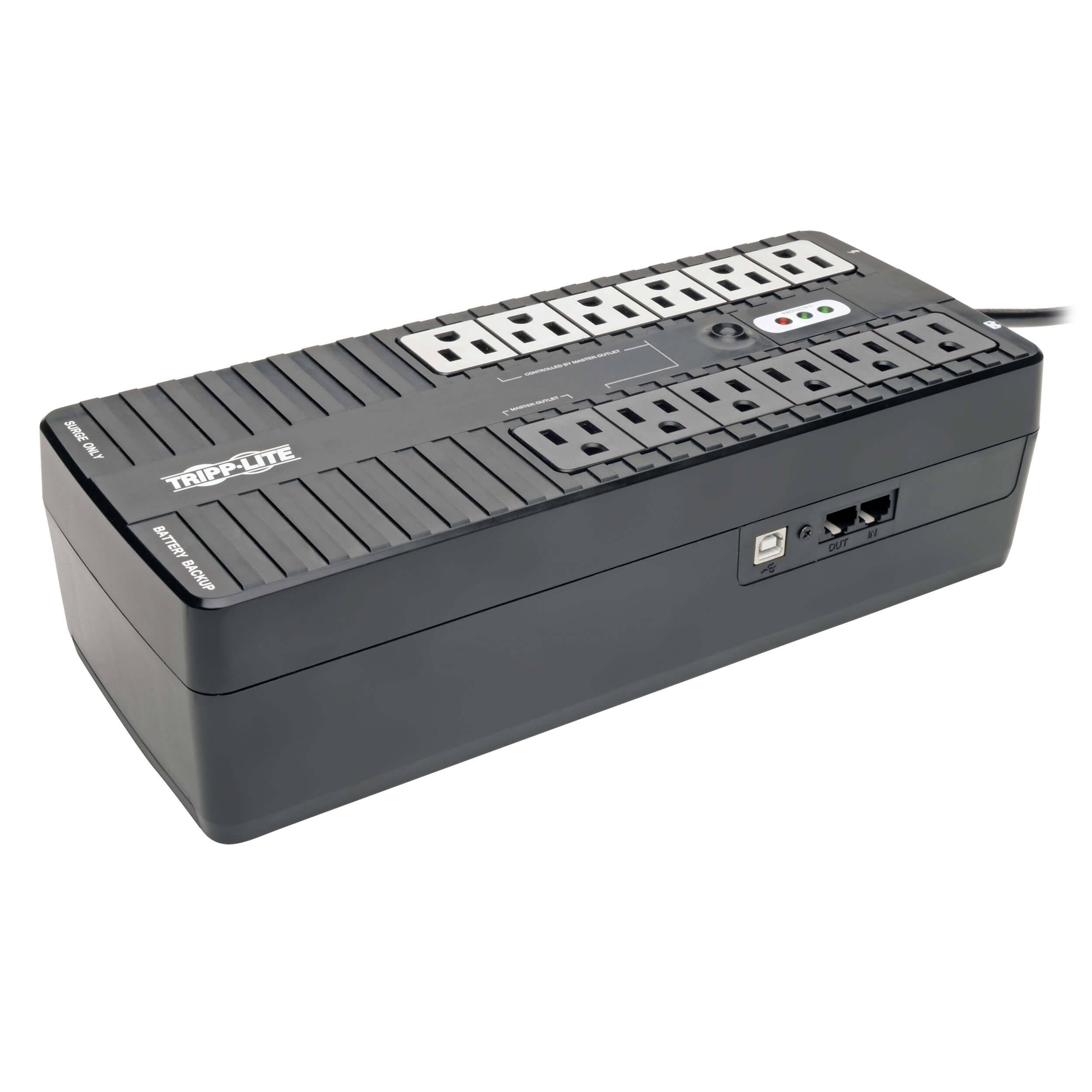 Tripp Lite ECO900UPSM UPS 900VA 480W Eco Back Up 120V