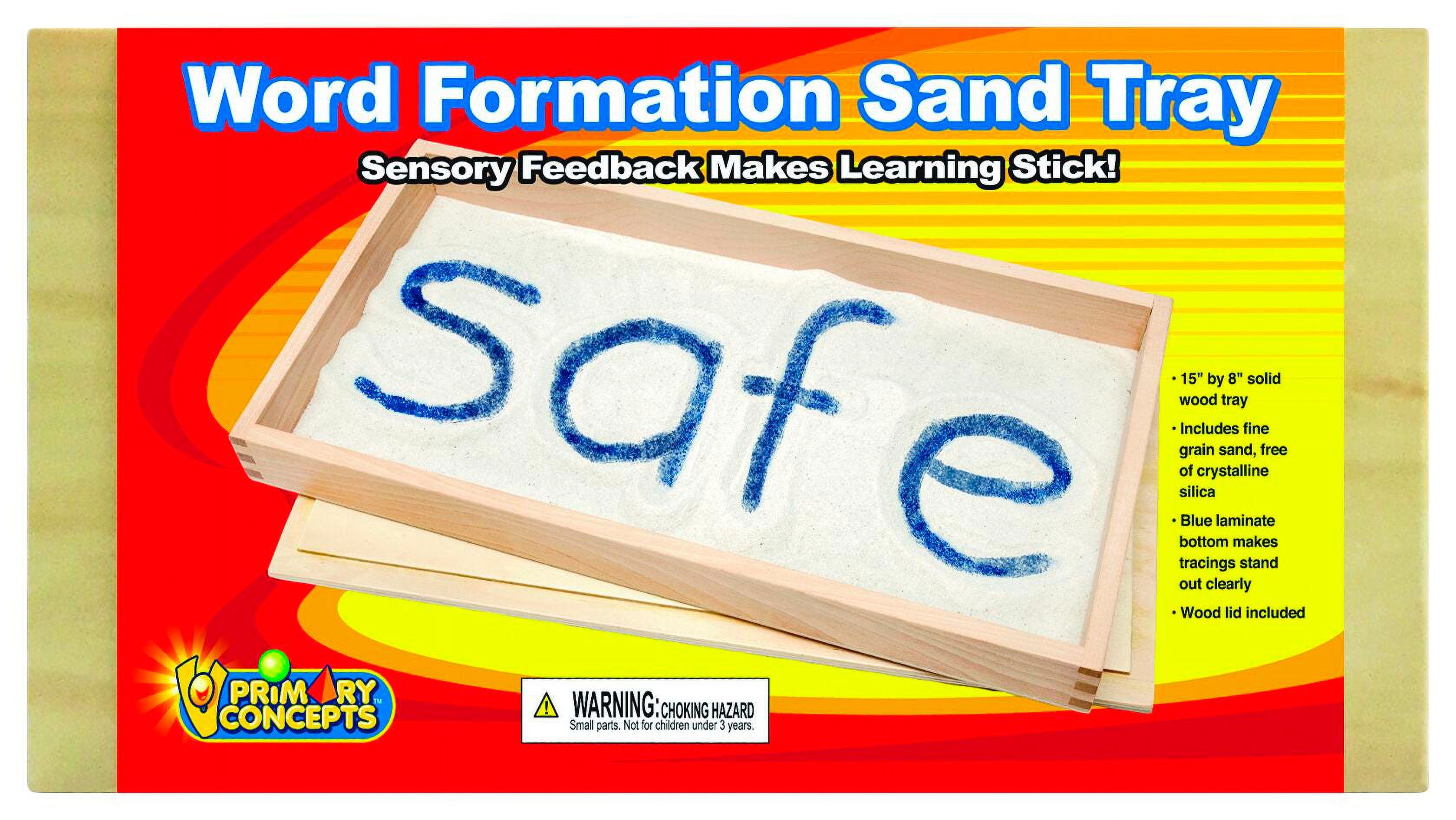 Primary Concepts™ Word Formation Sand Tray, 15" x 8"