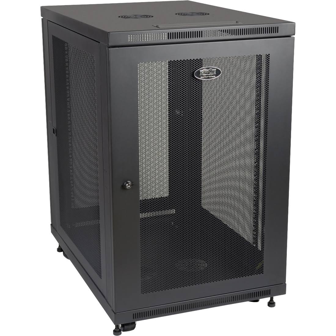 Tripp Lite 18U Rack Enclosure Server Cabinet 33" Deep W- Doors &amp; Sides - Megean