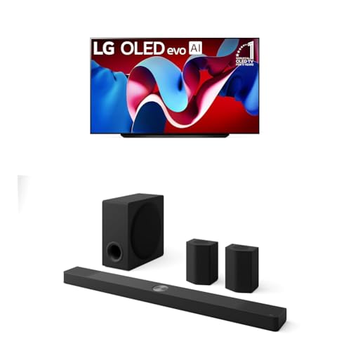 LG 65-Inch Class OLED evo C4 Series Smart TV 4K Processor Flat Screen with Magic Remote AI-Powered with Alexa Built-in (OLED65C4PUA, 2024)
