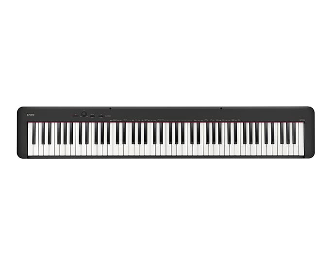 Casio CDP-S160 – 88-Key Weighted Digital Piano with Scaled Hammer Action Keyboard | Duet Mode for Students | Realistic Feel, Slim & Portable | Built-In Tones, Effects, USB-MIDI, Speakers | Black