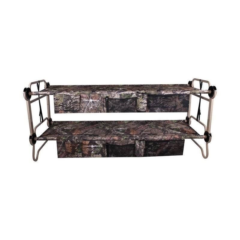 Large Disc-O-Bed Cam-O-Bunk with Organizers Mossy Oak