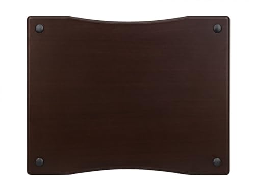 Monolith Heavy Duty 4 Tier Audio Stand XL - 1" Shelf Thickness, Open Air Design, Sturdy Construction, Maple