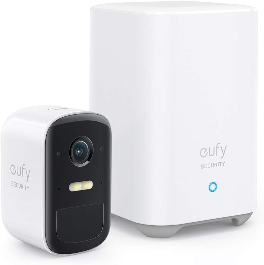 eufy Security, eufyCam 2C 1-Cam Kit, Wireless Home Security System with 180-Day Battery Life, HomeKit Compatibility, 1080p HD, IP67, Night Vision, No Monthly Fee