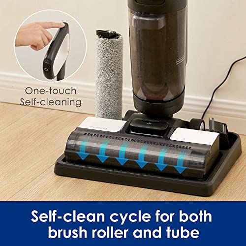 Tineco iFLOOR 3 Breeze Complete Wet Dry Vacuum Cordless Floor Cleaner and Mop One-Step Cleaning for Hard Floors