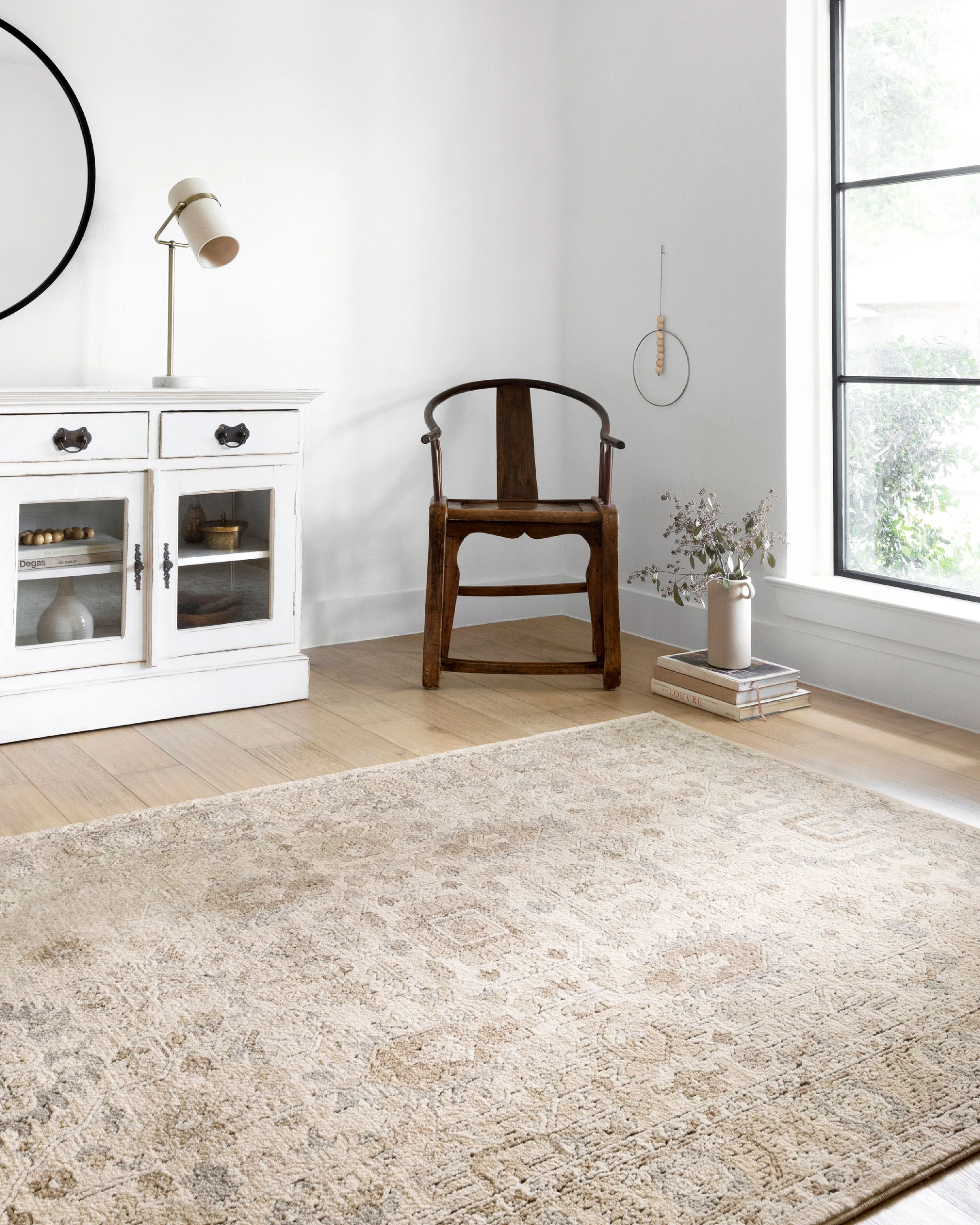 Loloi II Teagan Oriental Ivory / Sand Area Rug
