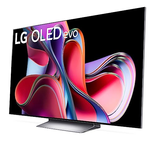LG OLED evo G3 4K Smart TV 120Hz Bundle GX 3.1 ch High Res Audio Soundbar with Wireless Subwoofer Dolby Atmos (2023 Model)