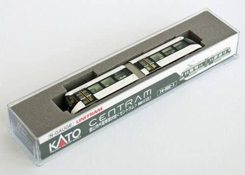 Kato 14-802-1 Toyama CENTRAM Tram 9001 LRT Light Rail Transit White N Scale