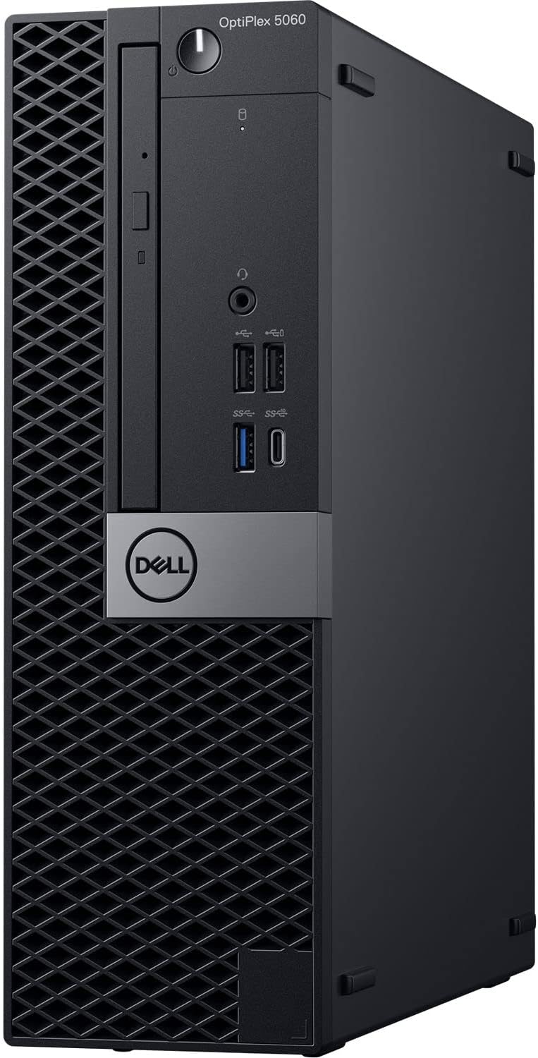 Dell Optiplex 5060 Desktop Computer | Hexa Core Intel i7 (3.4) | 32GB DDR4 RAM | 250GB SSD Solid State | Windows 11 Professional | Home or Office PC, Black (Renewed)