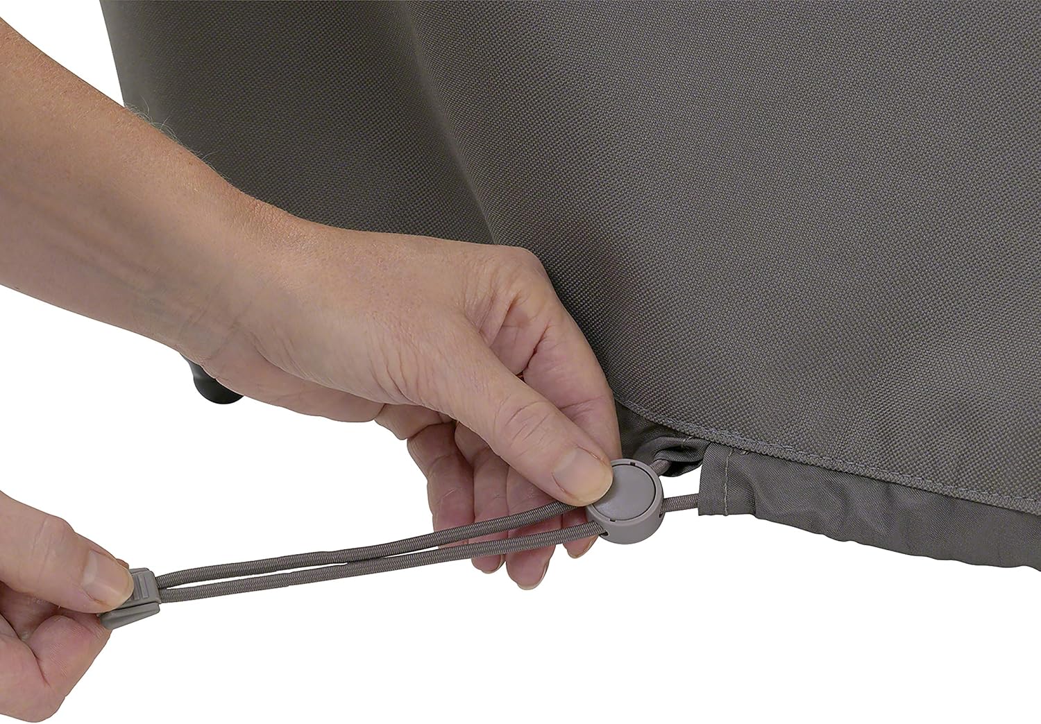 Classic Accessories Ravenna Water-Resistant 58 Inch BBQ Grill Cover, Dark Taupe Pack of 2
