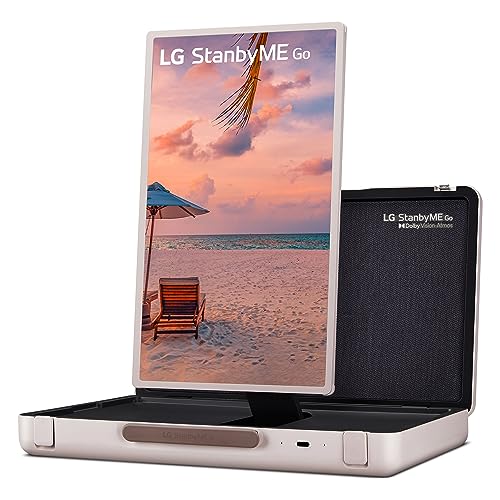 LG 27-Inch StanbyME Go Portable Smart 1080P Touch Screen