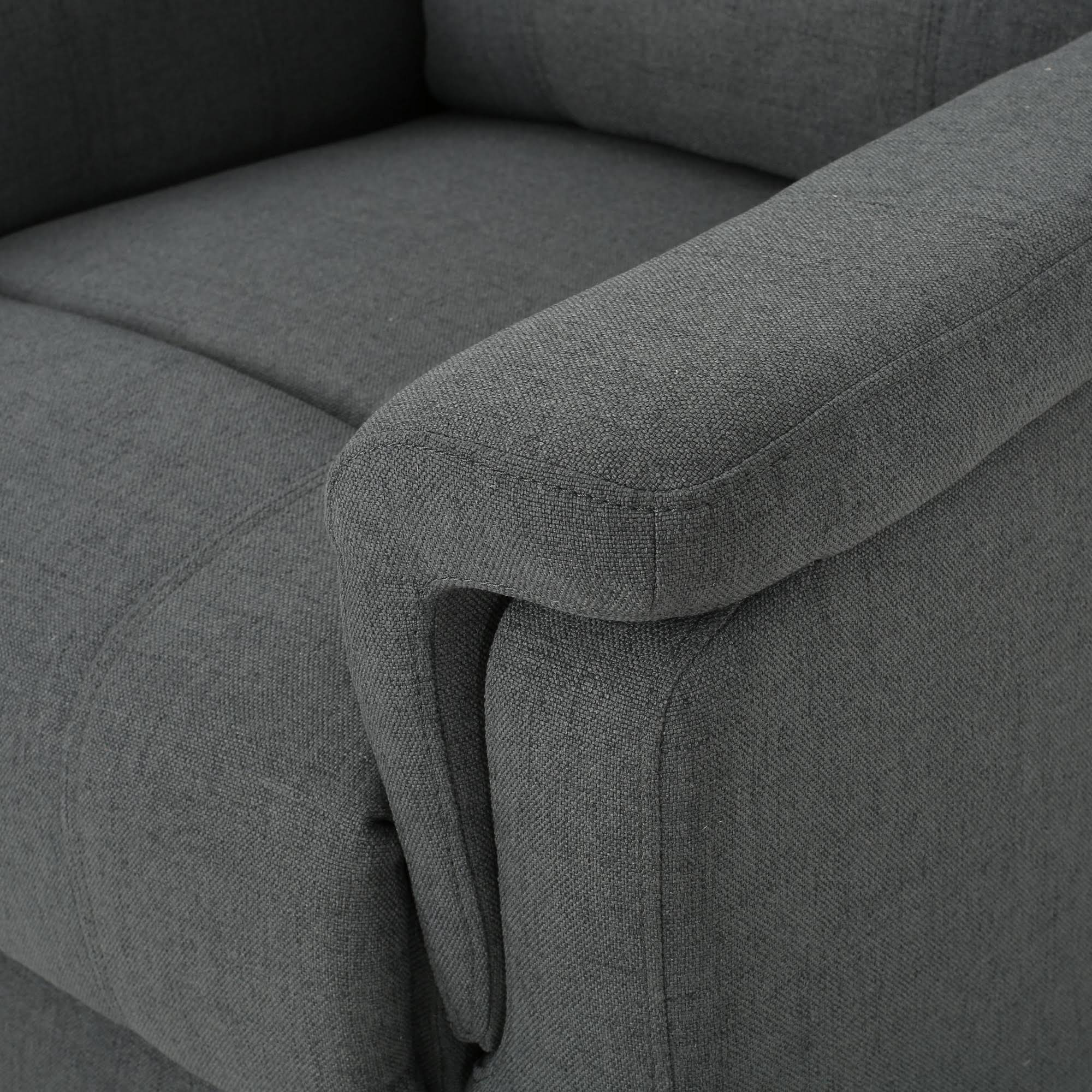 Christopher Knight Home Jennette Fabric Swivel Gliding Recliner by, Gray