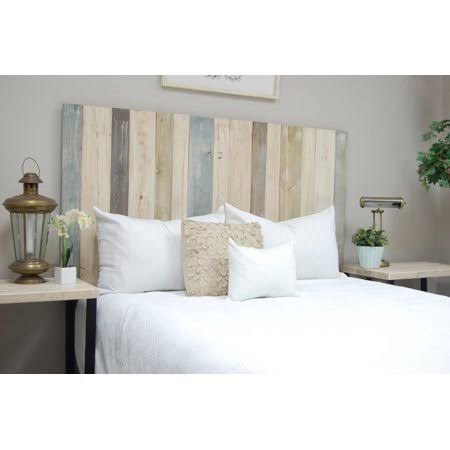 Barn Walls Farmhouse Adjustable Wood Headboard, Twin, Multi-Color
