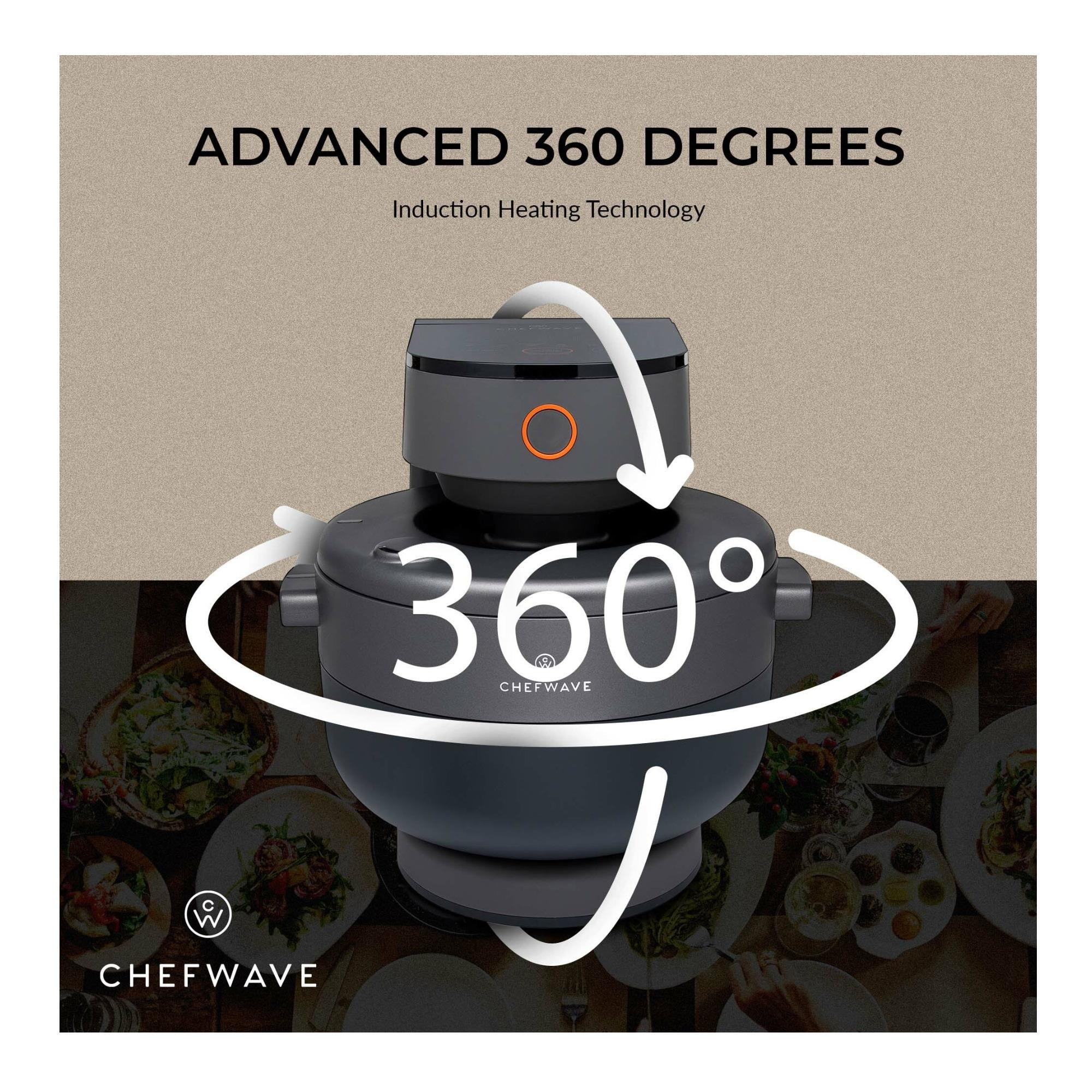 ChefWave 13-in-1 Programmable Multicooker, 4 Qt., Pressurized Steam Technology