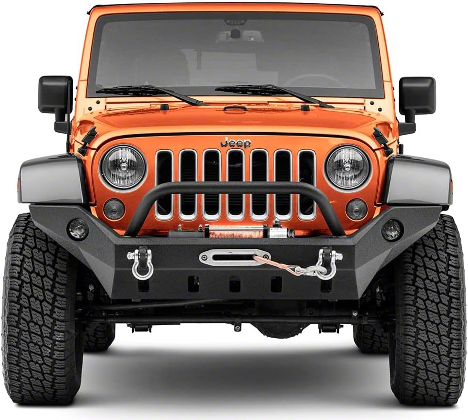 Barricade Extreme HD Full Width Front Bumper Compatible with 07-18 Jeep Wrangler JK