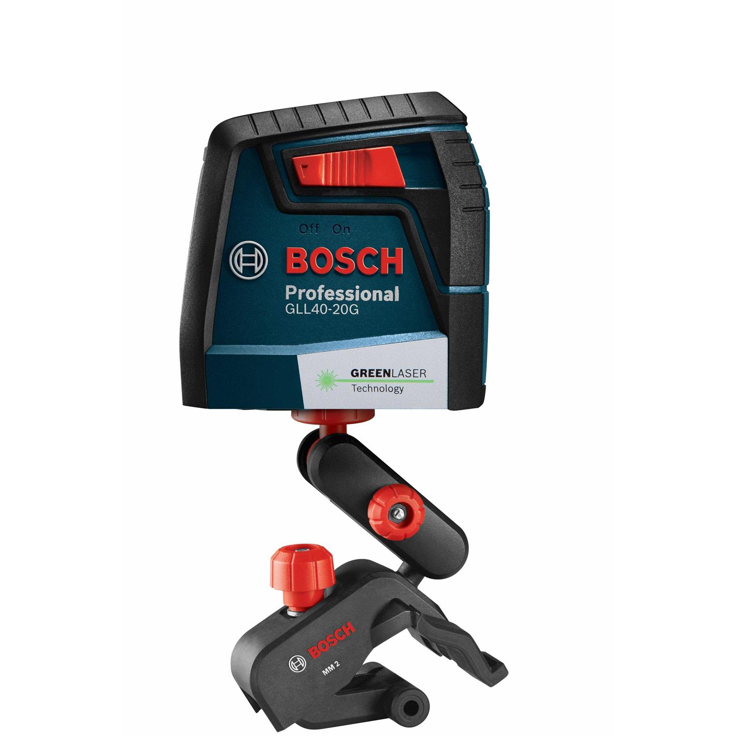 Bosch Gll40-20g Green-Beam Self-Leveling Cross-Line Laser - Shop Hardware Tools Online Store