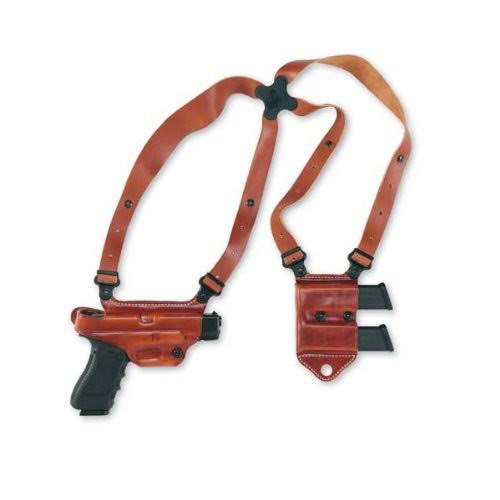 Galco MCII224 Miami Classic II Right Hand Tan Leather Shoulder Holster