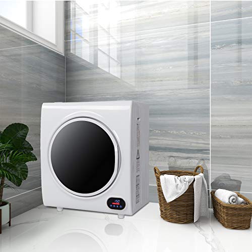 Electric Portable Clothes Dryer, Laundry Dryer with Stainless Steel Tub