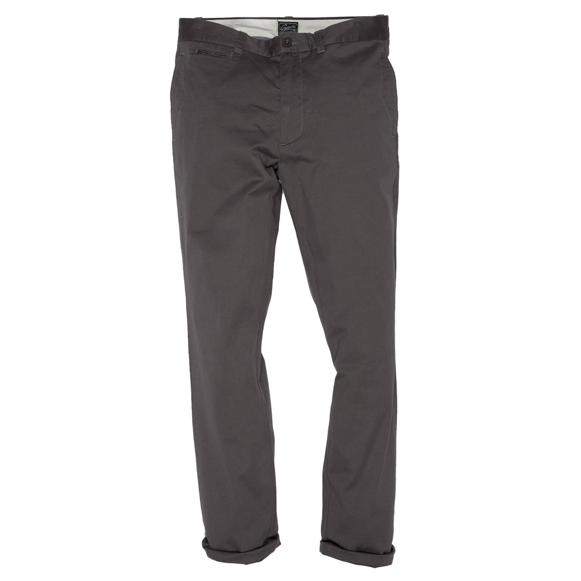 Grayers - Newport Stretch Modern Fit Chino - Dark Gray, Dark Gray / 40W/34