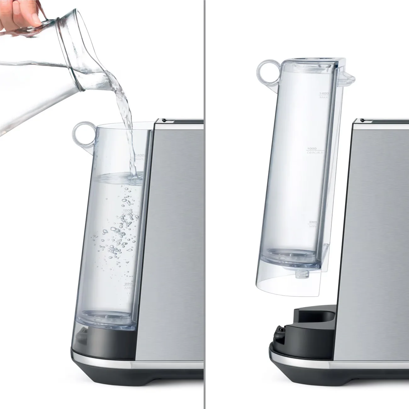 Breville The BAMBINO Espresso Maker: 1560W , brushed s/s | BES450BSS