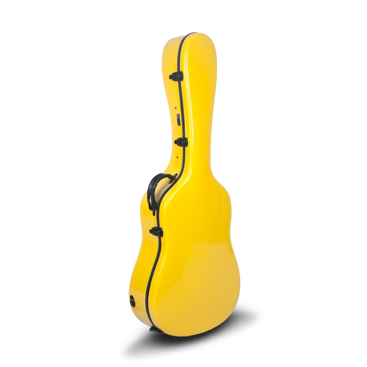Crossrock CRF1000DYL Yellow Dreadnought Fiberglass Guitar Case