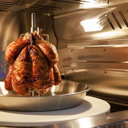 Blaze 26-Inch Built-In Natural Gas Outdoor Pizza Oven W/Rotisserie - BLZ-26-PZOVN-NG