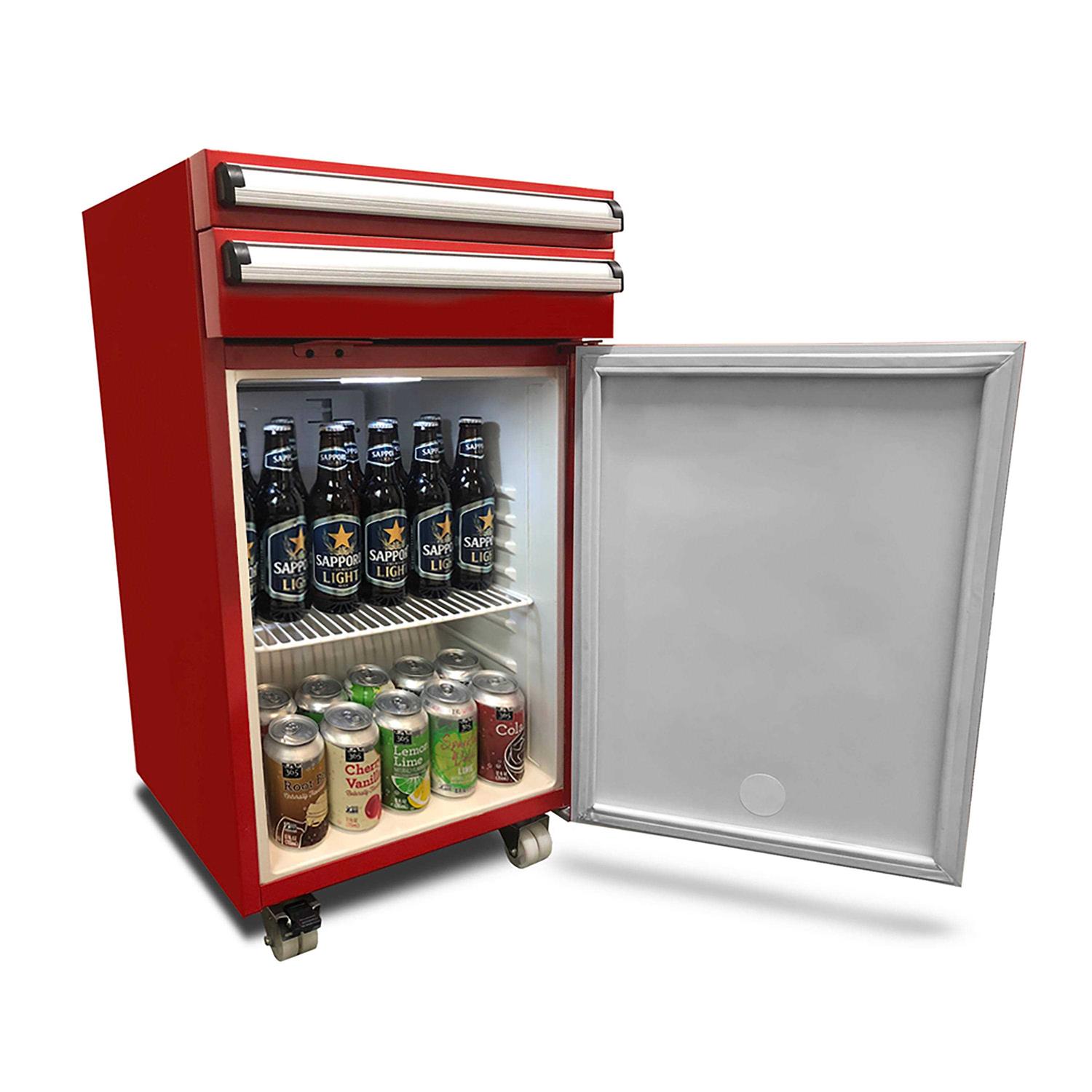 Whynter Portable 1.8 cu.ft. Tool Box Refrigerator with 2 Drawers and Lock TBR-185SR - Shop Hardware Tools Online Store