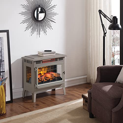Duraflame Electric Infrared Quartz Fireplace Stove with 3D Flame Effect