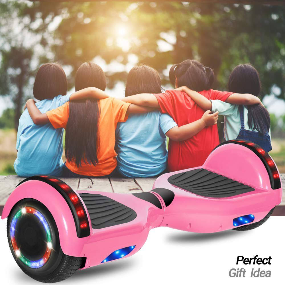 GlareWheel Self Balancing Scooter Hoverboard Bluetooth Light Up Wheel