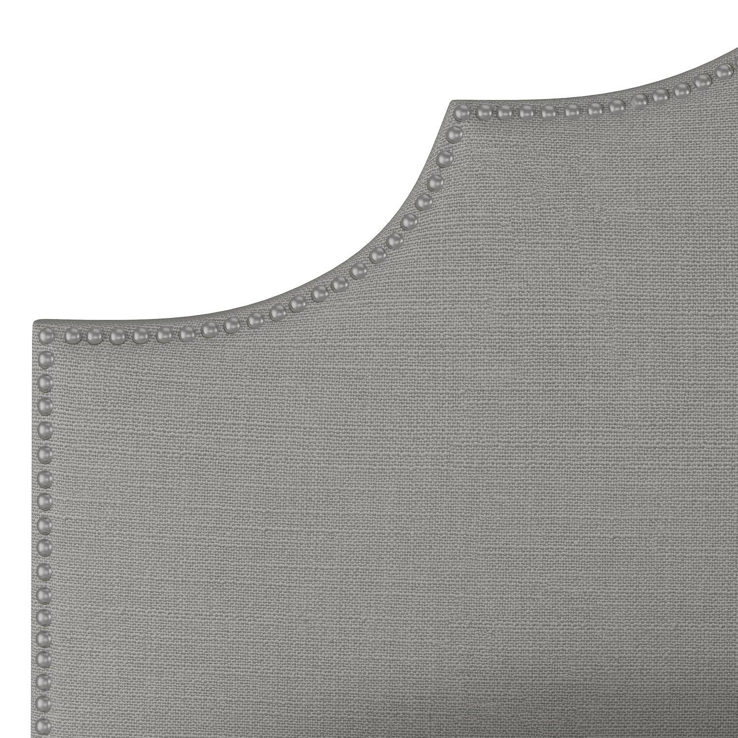 Skyline Furniture Sheffield Twin Headboard in Premier Platinum
