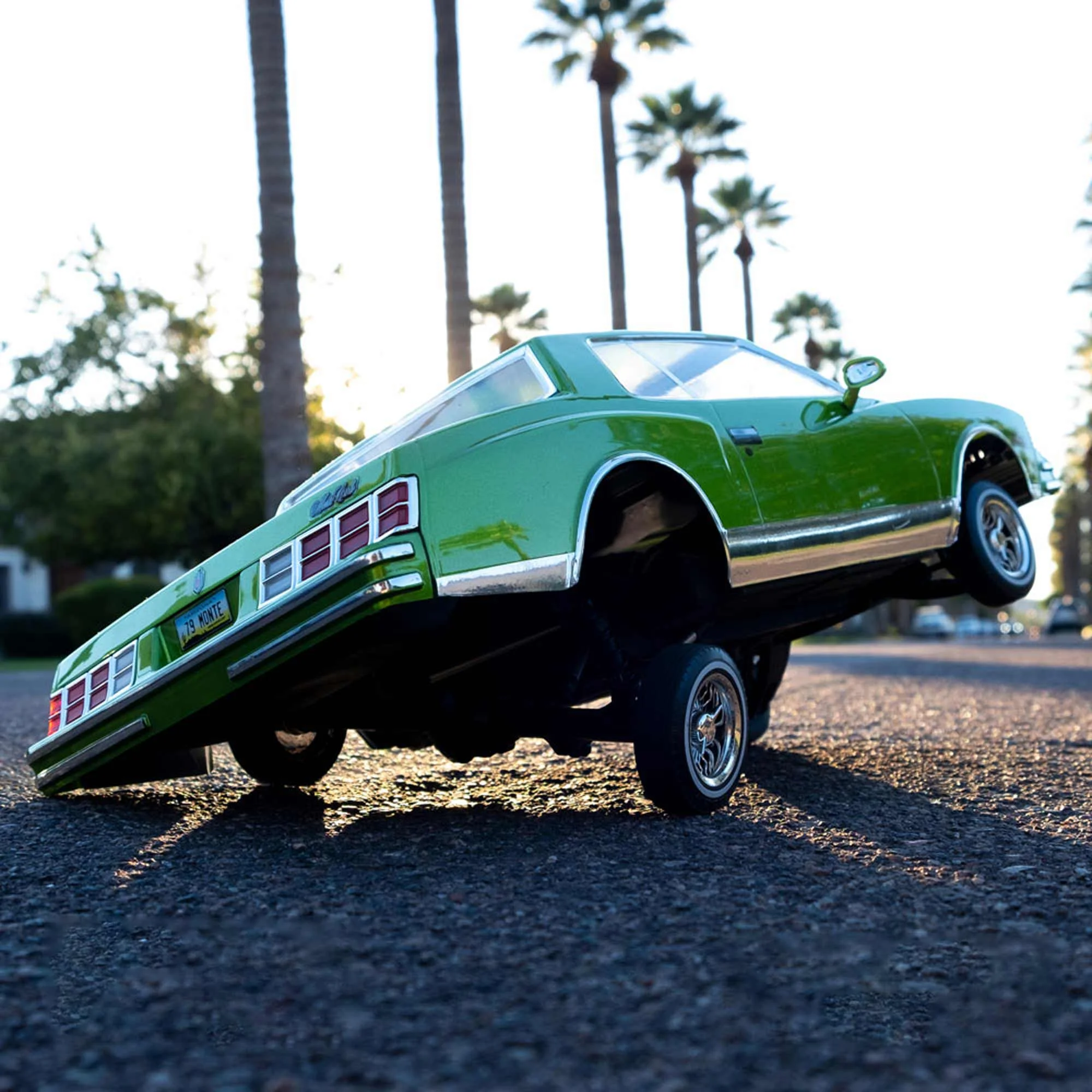 Redcat Racing 1/10 1979 Chevrolet Monte Carlo Brushed 2 Wheel Drive Lowrider RTR Ready to Run Green RER15154 Cars Elec RTR 1/10 On-Road