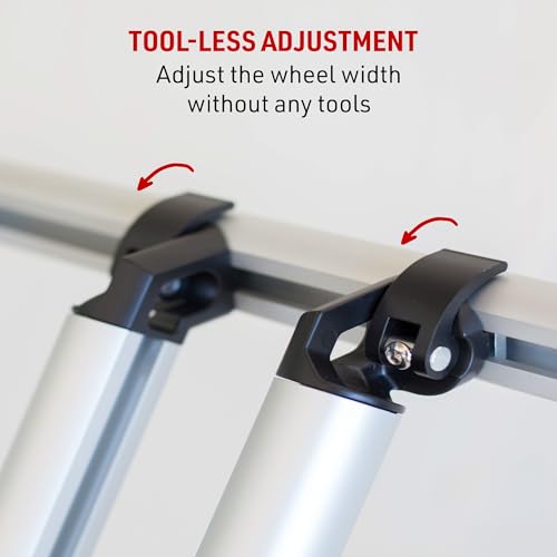 Truck Bed - All-Aluminum Truck Bed 2 Bike Rack Full Size Trucks- Holds 2 Standard Bikes - Effort-Free Installation Ideas