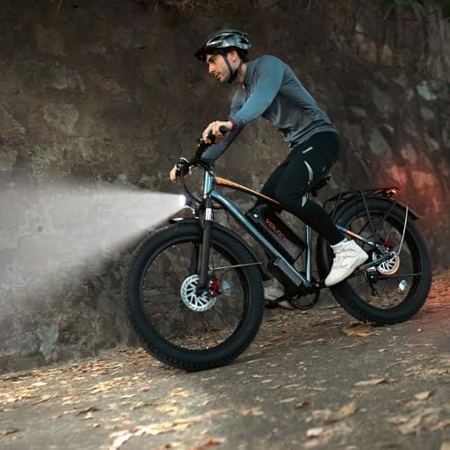 Electric Bike for Adults - Peak 1000W E Bikes -Fat Tire Electric Bicycle Up to 30MPH 60+ Miles with 48V 18.2AH Removable Battery - 26" Electric Mountain Bike Features 7-Speed, Hydraulic Disc Brake