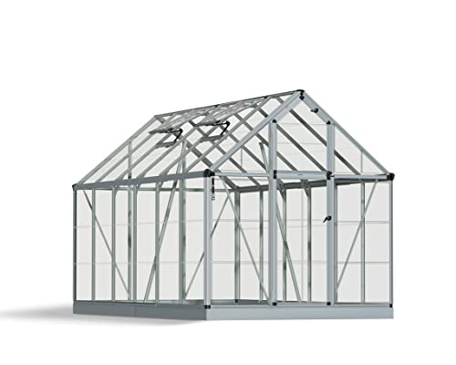 Palram - Canopia Snap & Grow 6' x 16' Greenhouse - Silver