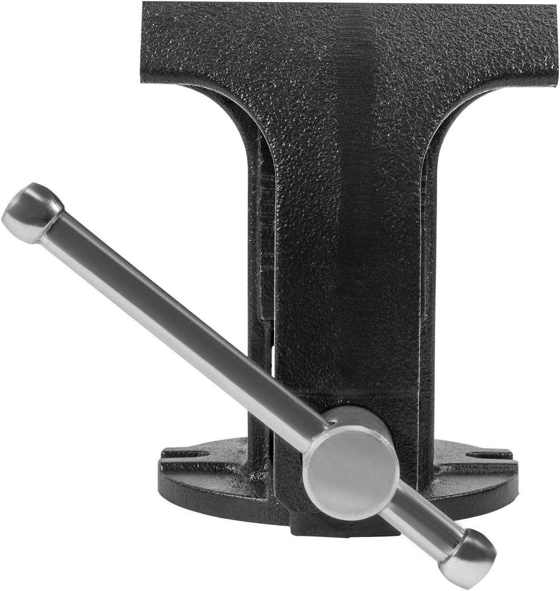 Stark 2-in-1 Tow Hitch Truck Vise 6" Bench Vise Fits 2" Hitch Receiver w/Built-in Bench Mount Trailer, Grey