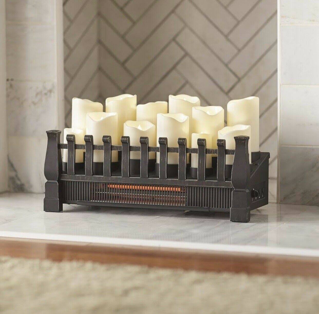 Duraflame Infrared Quartz Candelabra Heater with Flame Effect