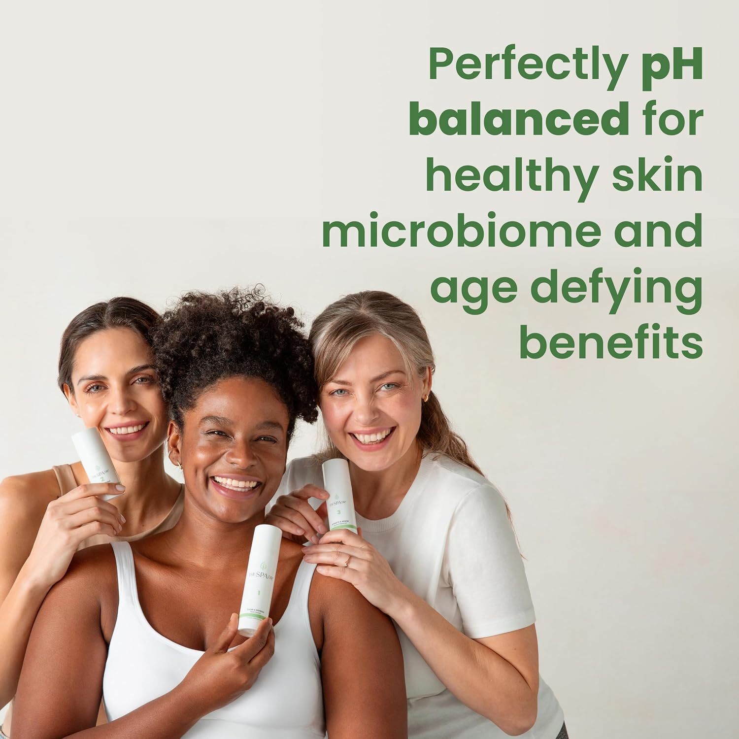The Spa Dr. 4-Step Skin Care Kit - 30 Day Supply Self Care Kit - Anti Agin Facial Kit - Organic Skin Care - Perfectly pH Balanced