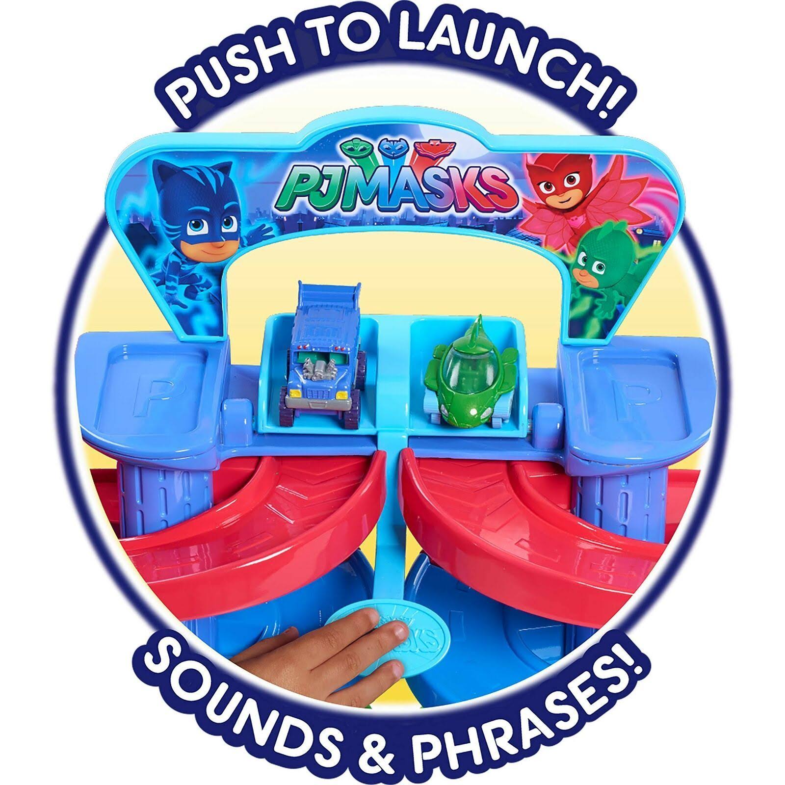 PJ Masks Spiral Die Cast Playset
