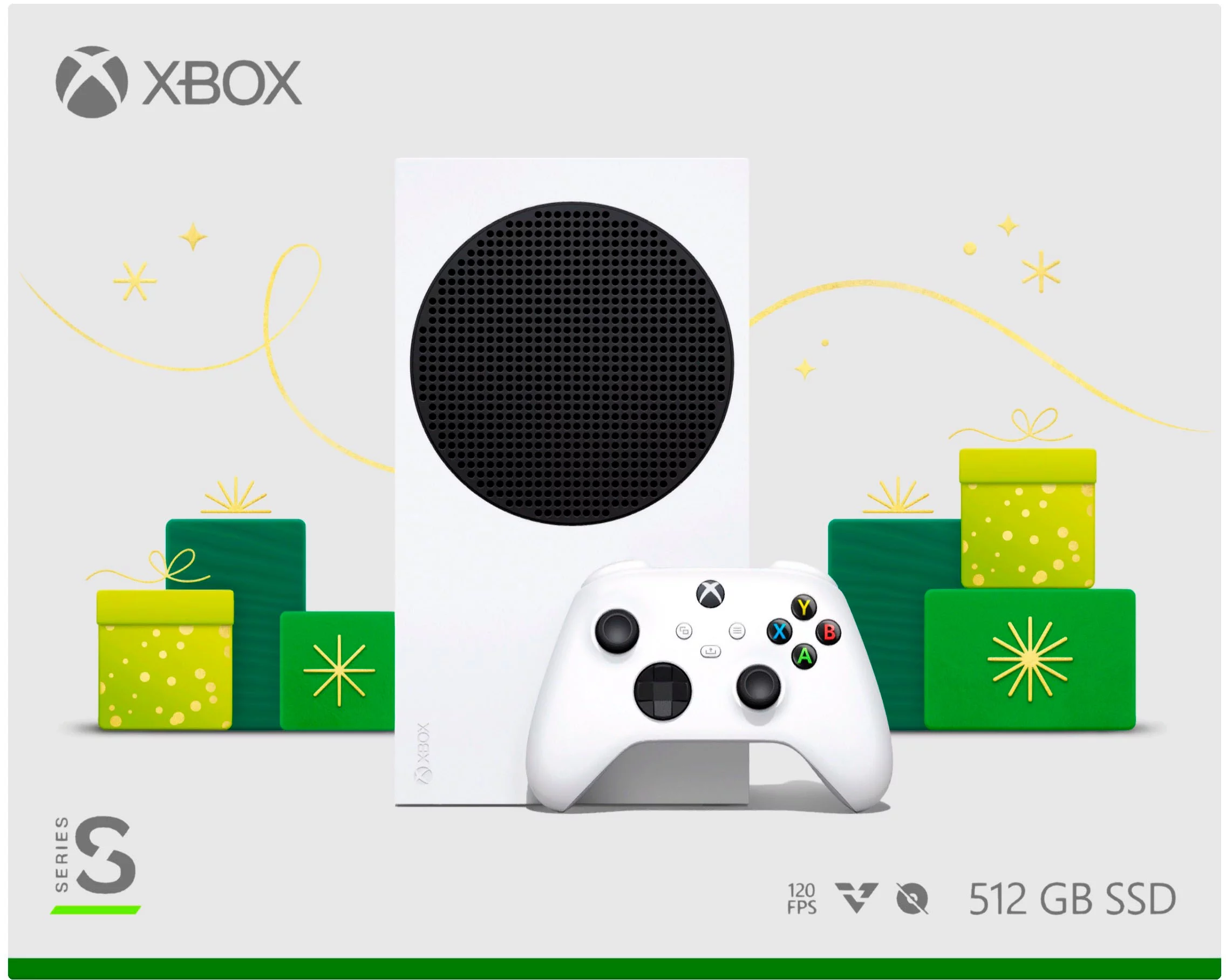Microsoft Xbox Series S Robot White Console and Wireless Controller Bundle with Forza Horizon 4 Full Game and Mytrix High Speed HDMI