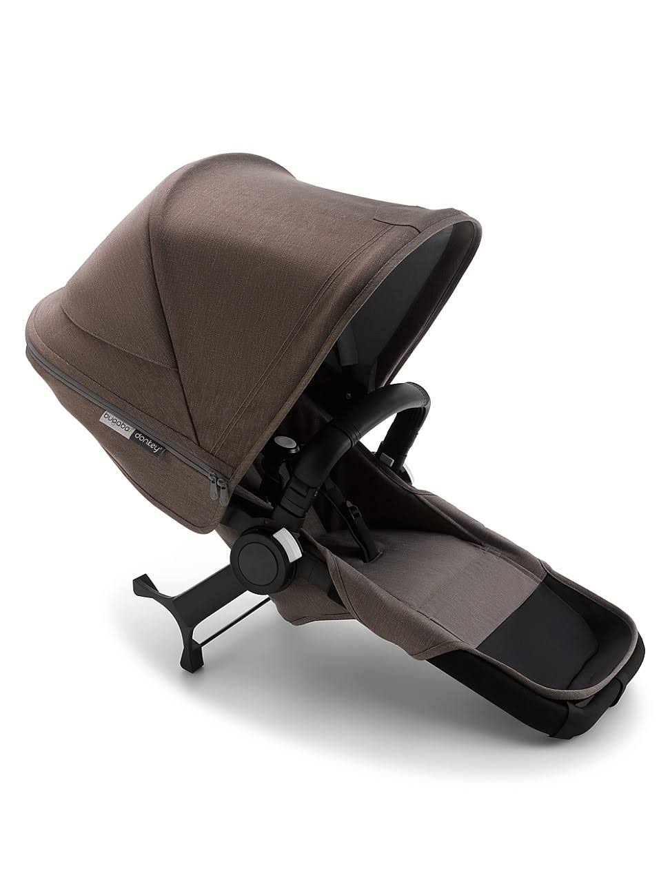 Bugaboo Donkey3 Duo Extension Set - Mineral Black/Taupe
