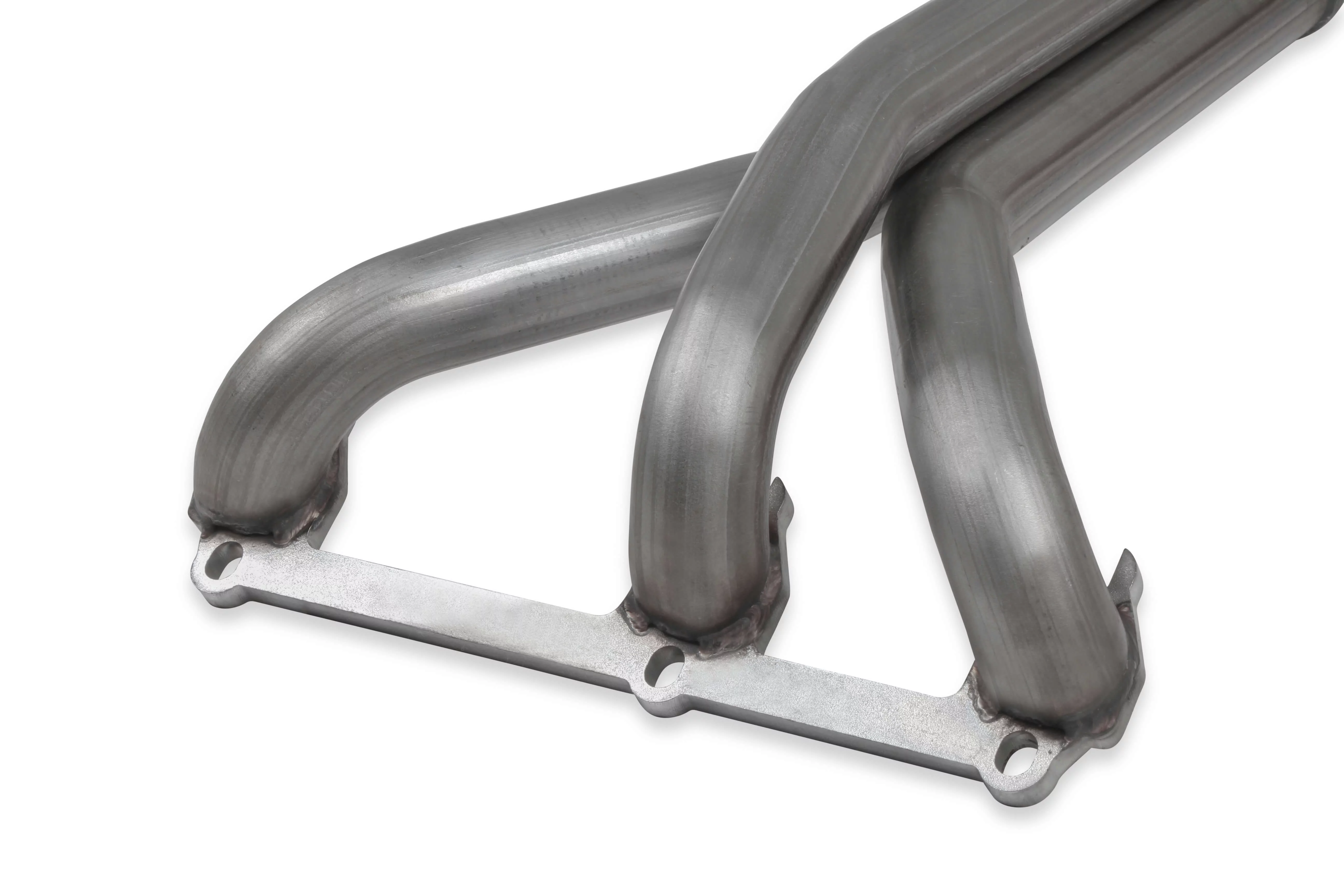Flowtech 11586FLT Upright Headers 1-5/8" Primary, 20" Long, 27" tall, 2-1/2" x 10" Collector - 409SS Natural Finish