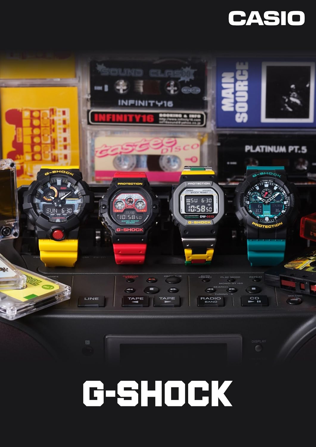Casio G-Shock GA-700MT-1A9JF [G-Shock Mixtape Series]