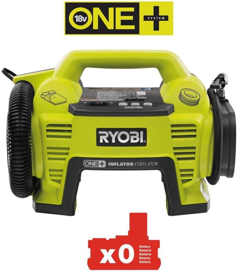 Ryobi R18I-0 Battery Compressor 18V ONE+ 10.34 Bar 150PSI (Body Only)