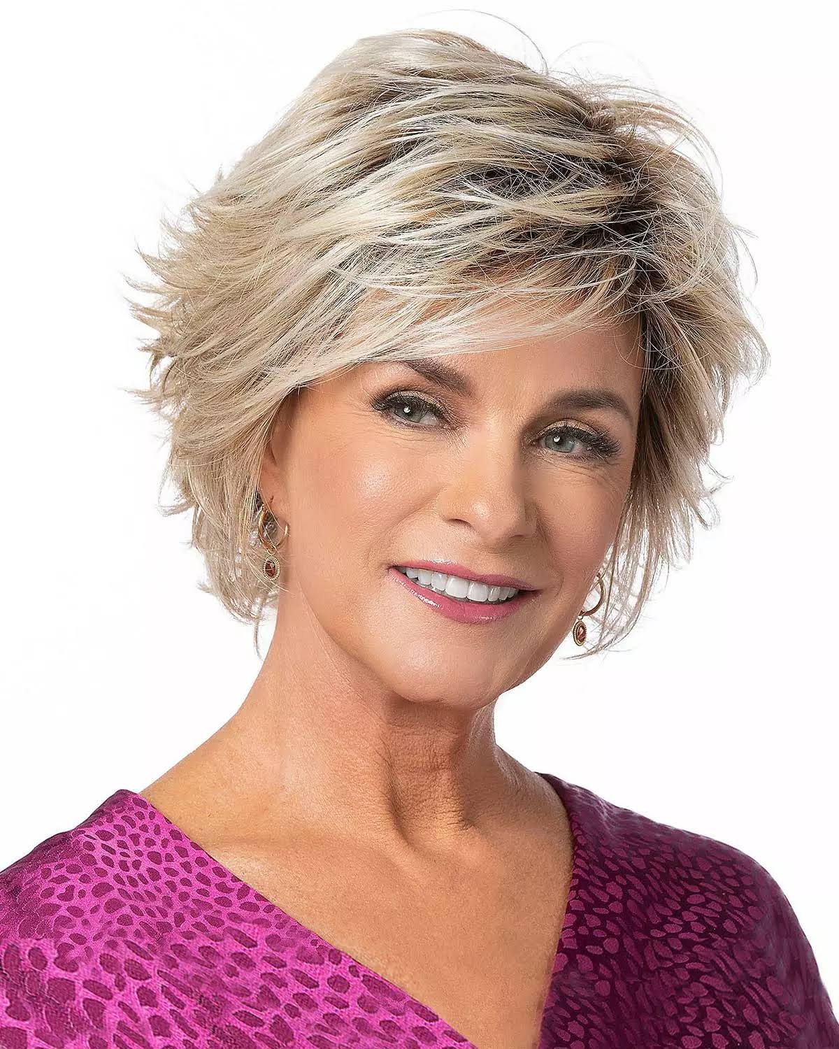 Toni Brattin Fashion Flair Shag Cut Wig, Size Regular, Red Blonde