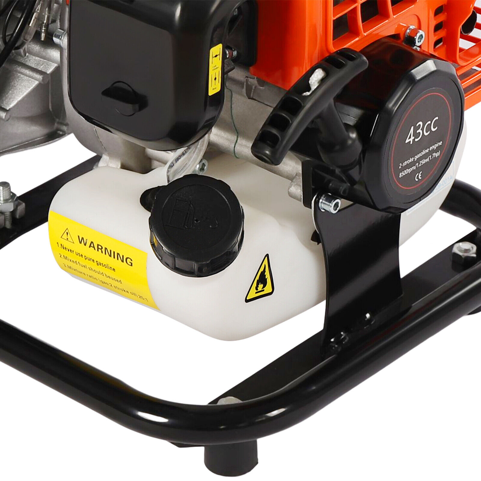 2-Stroke Gas-Powered Water Transfer Pump Irrigation Pump 135L/min 43cc